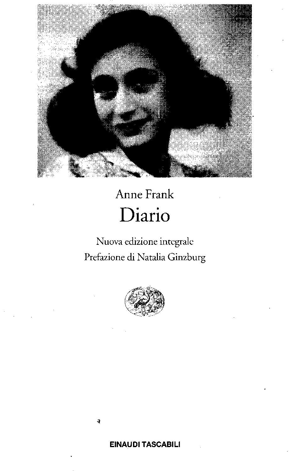 Anne Frank - Diario