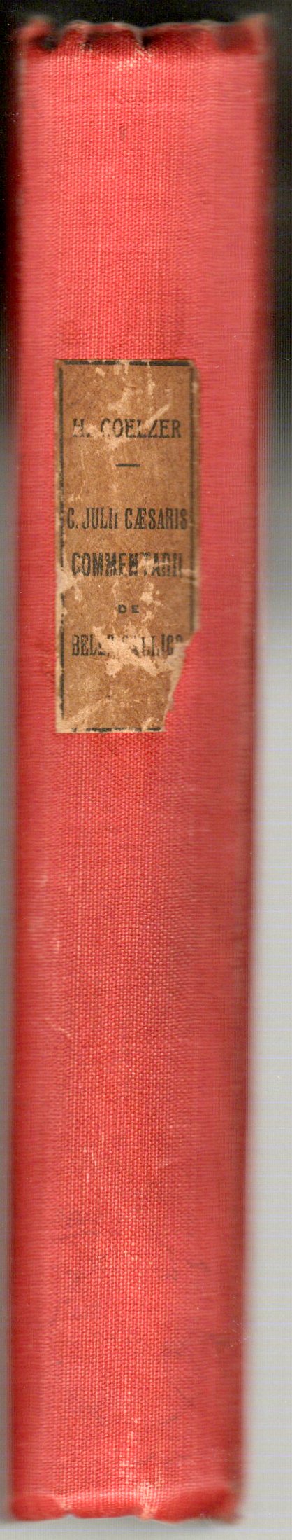 Henry Goelzer - Commentarii de Bello Gallico