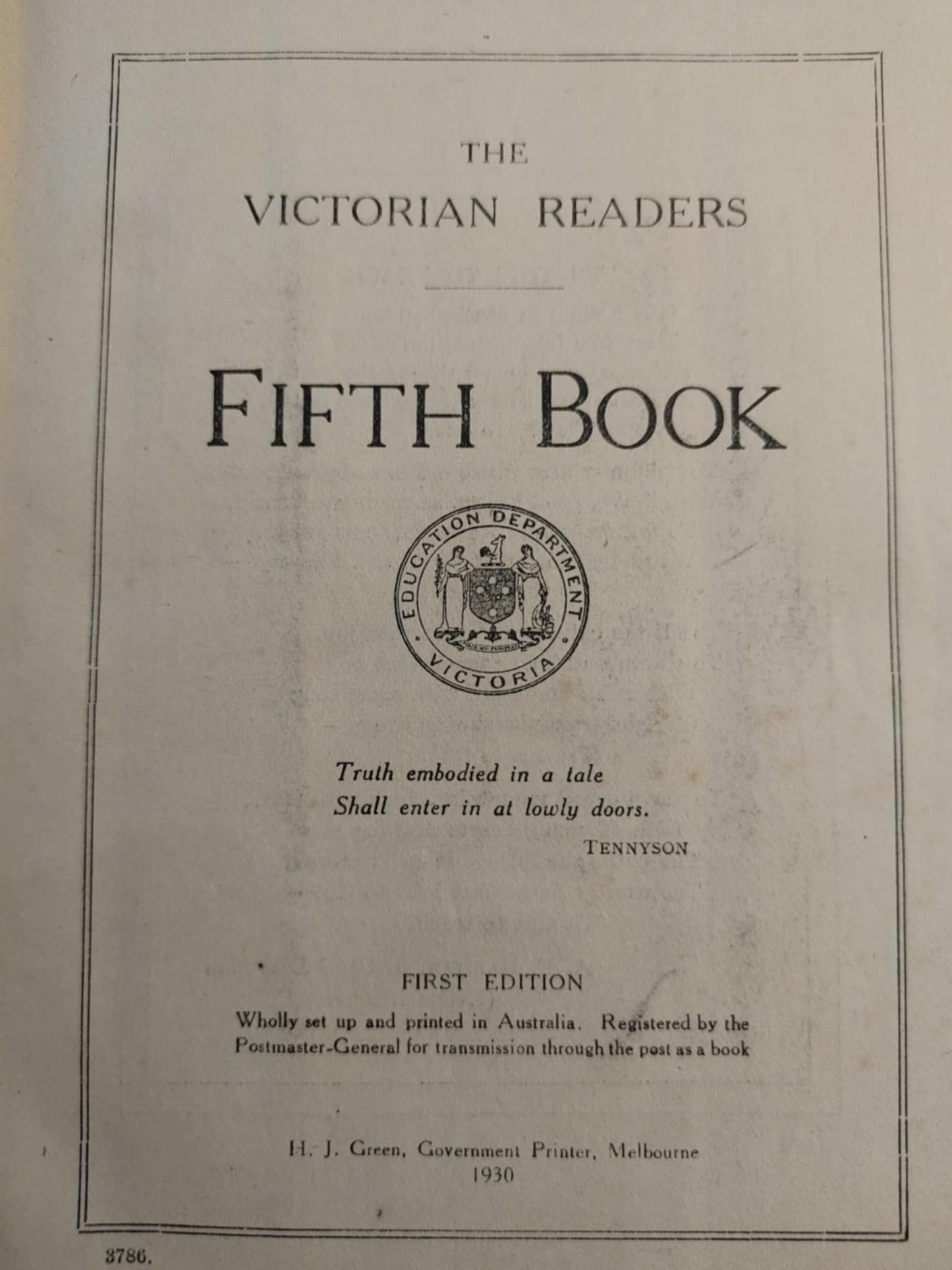 Victorian Readers - Fifth Book