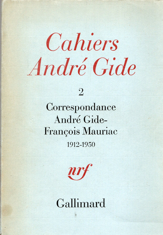 Cahiers André Gide