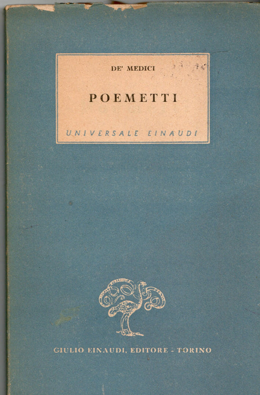 De Medici - Poemetti